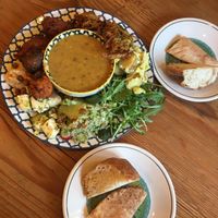 Sharing platter at Cafe Kombucha in Elgin