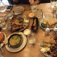 I highly recommend the sharing platter, so much food!  at Cafe Kombucha in Elgin