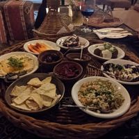 Vegan platter at Pasha in Tulum