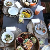 La berenjena está suuuuper deli at Pasha in Tulum