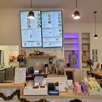 Tilted screens gave me agita at Chakra Bowls in Poughkeepsie