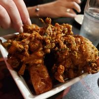 Pakoras at Falafel Shack in Chambersburg