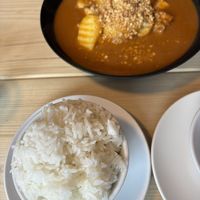 Massaman with tofu   at Erawan in Lewes