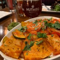 Tofu Tikka at Nutmeg Brewhouse in Arden Hills