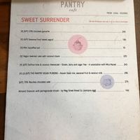 I had the beetroot cake! at The Pantry in Mumbai
