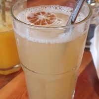 House-made lemonade sweetened with date syrup at The Pantry in Mumbai