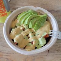 Mexican bowl- needed more flavor at The Neighborhood in Paso Robles