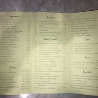 Menu Main Page at Bodhi Garden in Orange