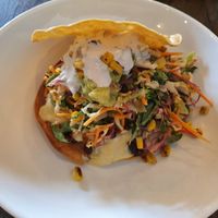 Tostada goodness at BKA Vegan in Burleigh Heads