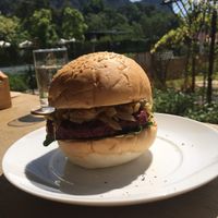 Bean burger at Cooper's Specialty Kitchen in Ao Nang