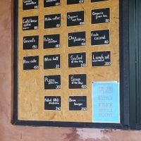 Menu of the day at Cooper's Specialty Kitchen in Ao Nang