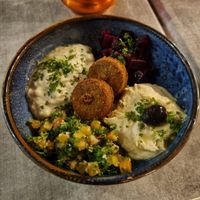 Mezze bowl at Tarma in Kuala Lumpur