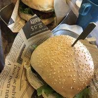 burgers at Burger Su 美式蔬食漢堡 - Beitou in Taipei