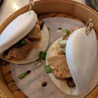 Tofu & Shiitake bao at Koppu Ramen Izakaya in Lisbon