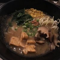 Vegan miso ramen at Koppu Ramen Izakaya in Lisbon