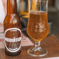 La Cerveza Mediatica at La Taberna Mediática in Aguilas