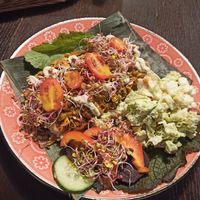 Thai tempeh at Chwast Prast in Torun