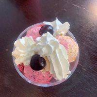 Vegan ice cream at Chwast Prast in Torun
