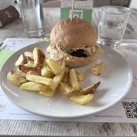 Hummus burger   at BioToBe in Cernusco Sul Naviglio