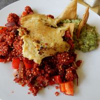 incredibly tasty, SUCH flavor at Vgan111 in Morelia