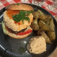 Pygmalion Super Veggie Burger (no aioli )  at Pygmalion in Bergen