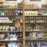 Oil, grains, seeds, nuts, pasta etc. at Eco Lavca in Kyiv