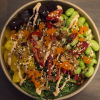 Dammmmmnn fine fresh bowl of goodness at Akaka Poke in Dublin