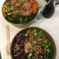 2 of their  Vegan Bowls available in the menu  at Akaka Poke in Dublin