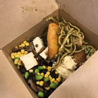 Pay by weight salad  at Whole Foods Market - Kensington High St in West London