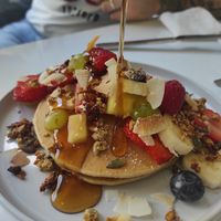 Vegan pancake at Maria Limão in Lisbon