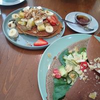 Savory crepe and sweet pancakes at Maria Limão in Lisbon
