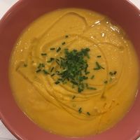 Soup of the day at Maria Limão in Lisbon