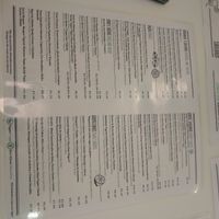 Menu part 1 at Maria Limão in Lisbon