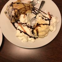 Apple strudel  at Nidda in Frankfurt