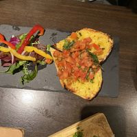 Vegan Bruschetta  at La Caverna in Dublin