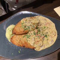 Vegan Schnitzel  at La Caverna in Dublin