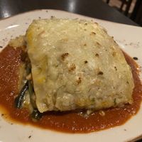 Lasagne  at La Caverna in Dublin