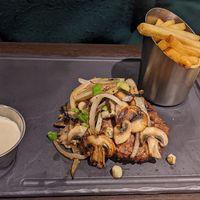 Vegan Steak at La Caverna in Dublin