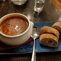 Minestrone soup at La Caverna in Dublin