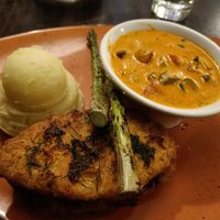 Vegan Schnitzel at La Caverna in Dublin