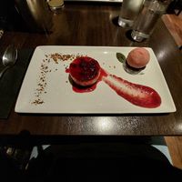 Sicilian lemon cheesecake at La Caverna in Dublin