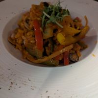 The vegan risotto at La Caverna in Dublin