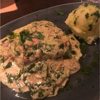 “Chicken” schnitzel  at La Caverna in Dublin