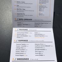 Wish it was labeled vegan/veg better,  it staff is helpful when you ask  at CAVA in Chapel Hill