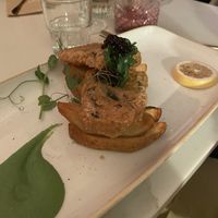 Tofu and chips  at Twelve Eatery in Bournemouth