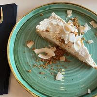 Dulce de leche cheesecake  at Twelve Eatery in Bournemouth
