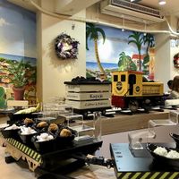 Food train!  at Fondu - 有哆創意蔬食洋食館 in Taipei