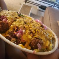 Vegan Mediterranean Bowl with falafel at Hummus Mediterranean Grill in Hagerstown