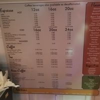 Menu 2 at Grinder House Coffee in Crossville