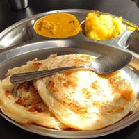 paratha at Saravana Bhavan in West London